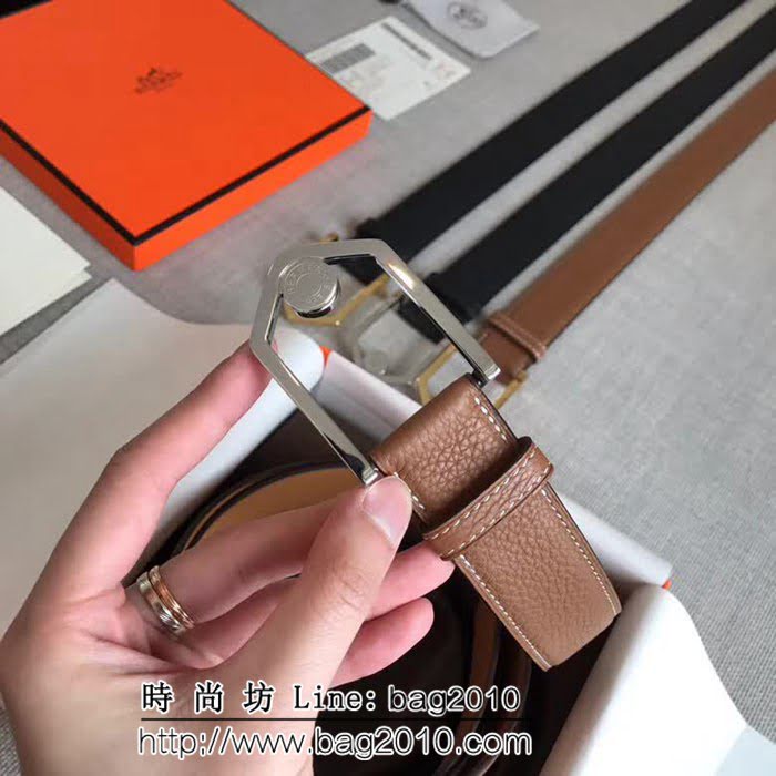 愛馬仕HERMES 2.0升級版 Hermes-LICOL BELT 官網同步 原版皮高端男士皮帶 HHG1537